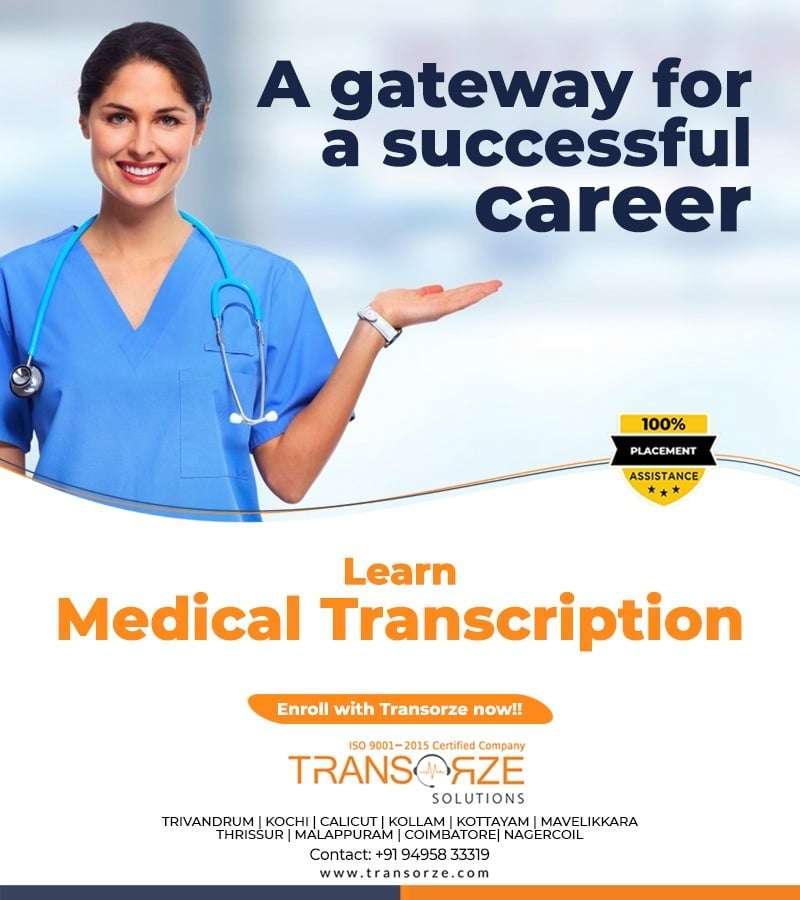 Medical Transcription Courses Medical Transcription Classes In Adoor   Transcription 4 