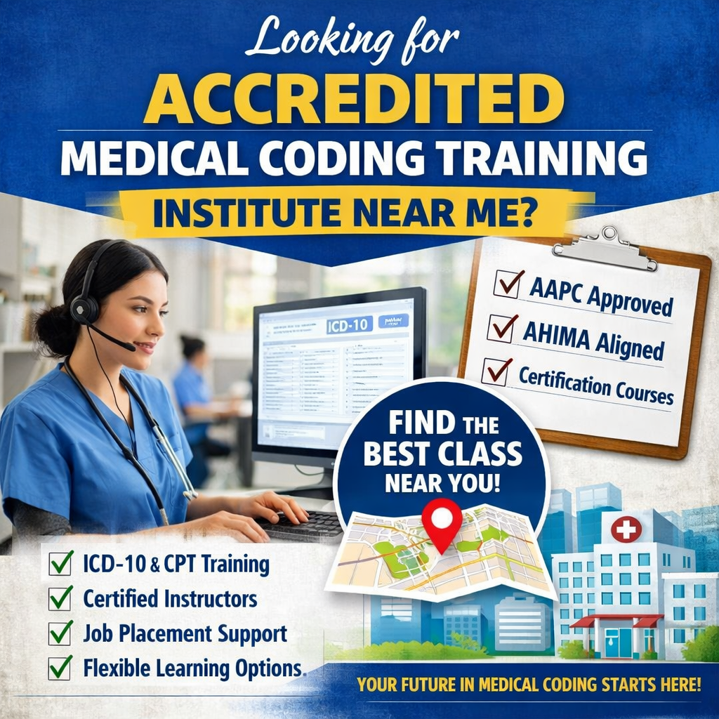 accredited medical coding training institutes