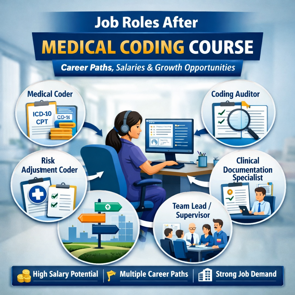 Job Roles After Medical Coding Course