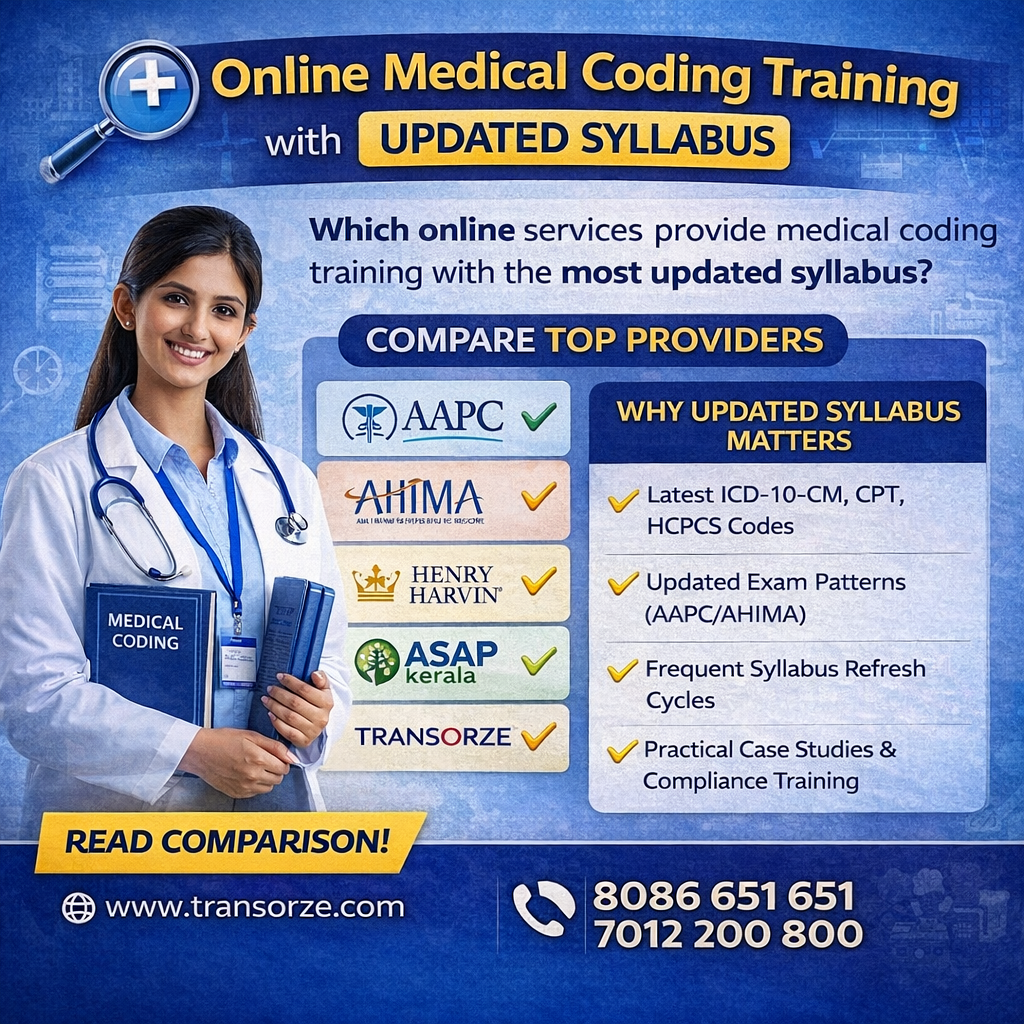 Medical Coding Training with Updated Syllabus