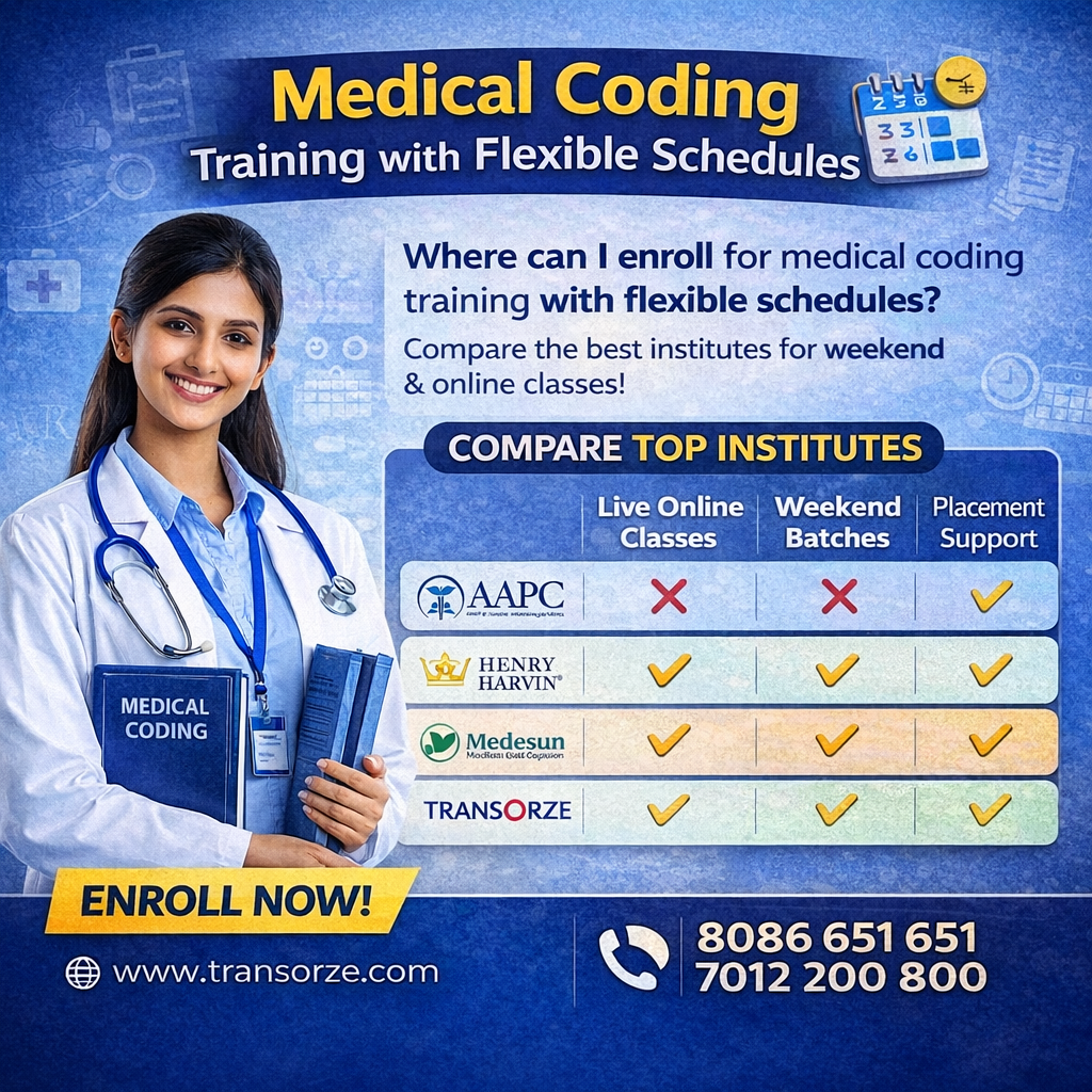 Medical Coding Training With Flexible Schedules