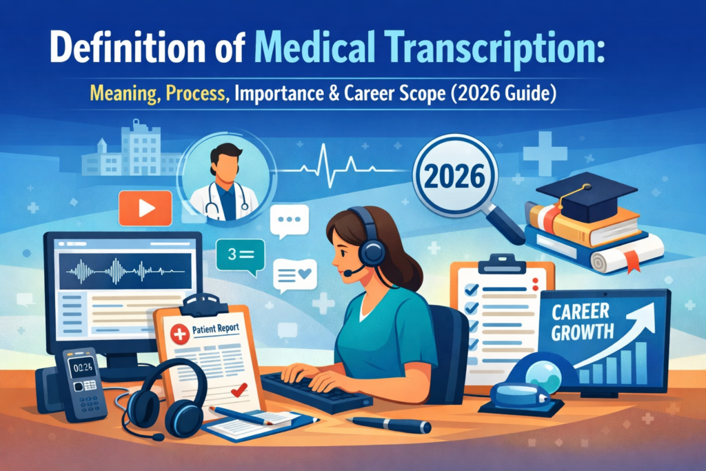 Definition of Medical Transcription