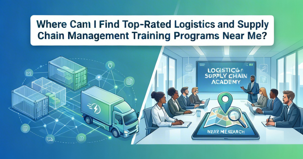 Logistics and Supply Chain Management Training Programs Near Me