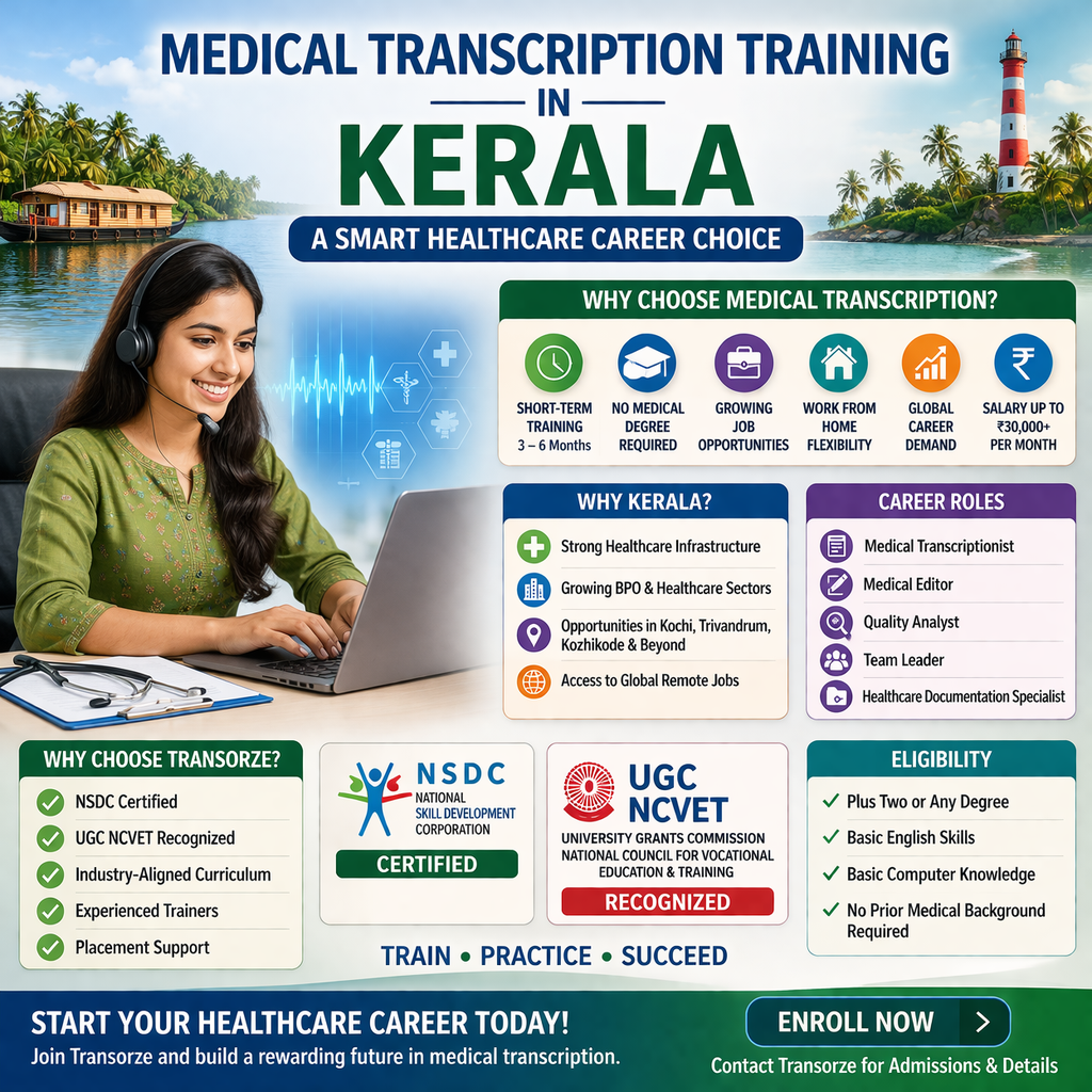 Medical Transcription Training in Kerala