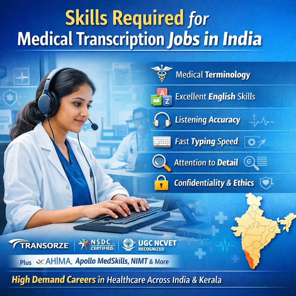Medical Transcription Jobs in India