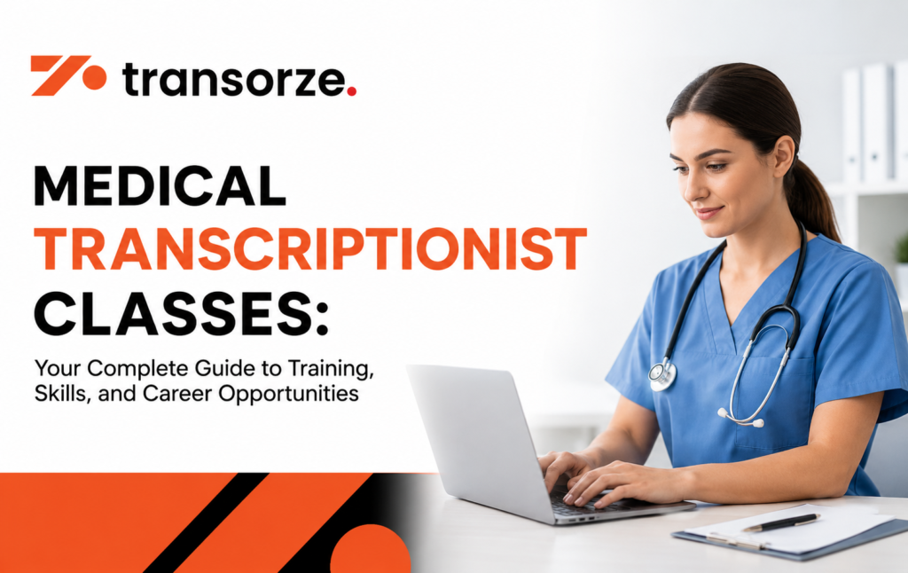 medical transcriptionist classes