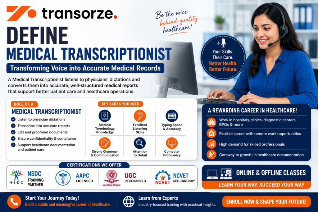 medical transcriptionist