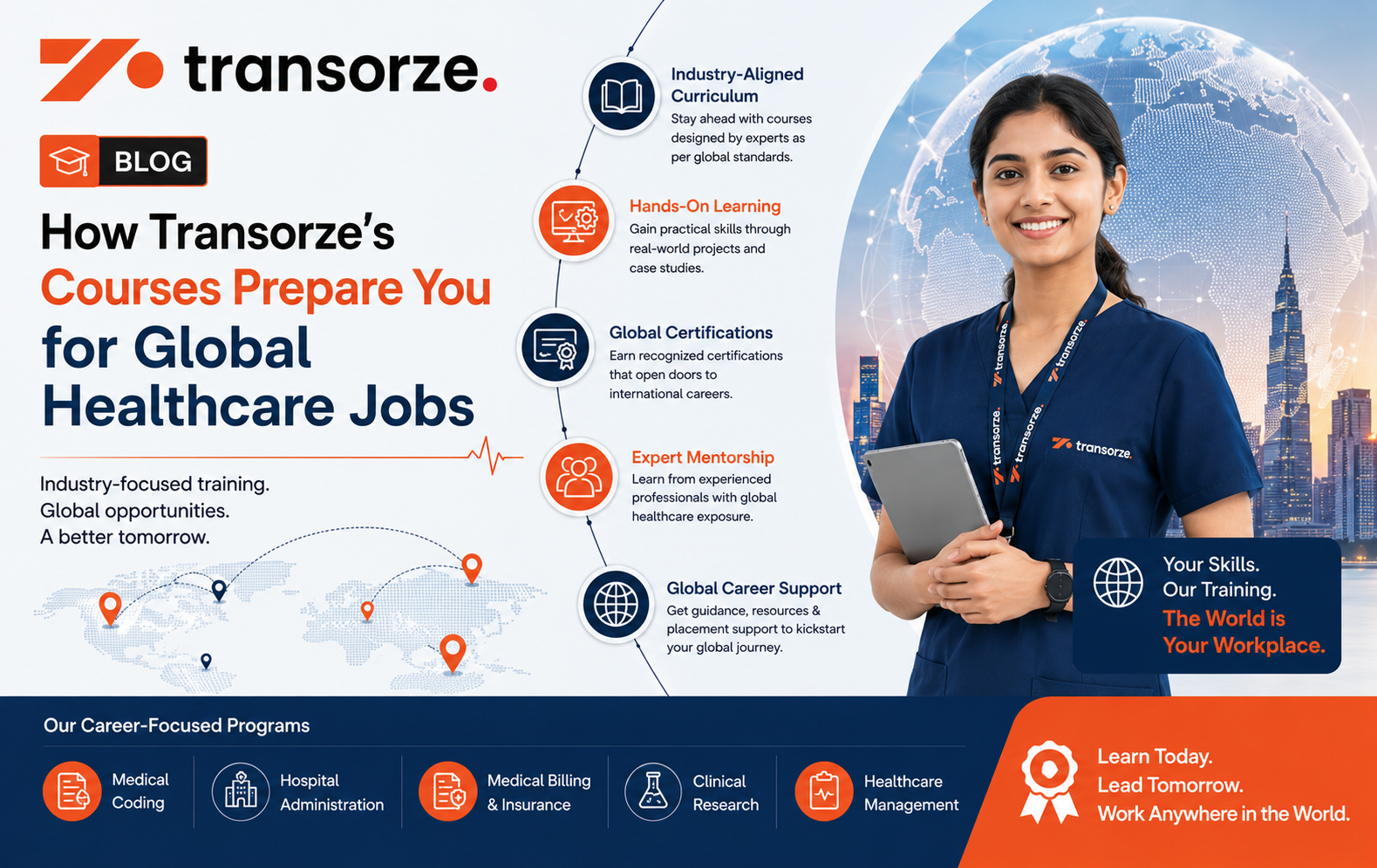 How Transorze’s Courses Prepare You for Global Healthcare Jobs