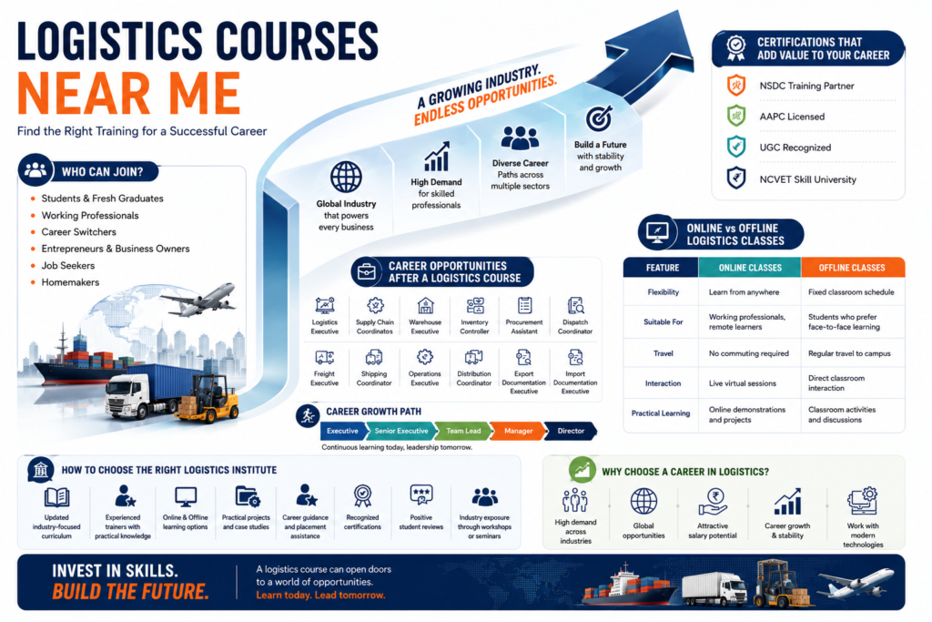 logistics courses near me