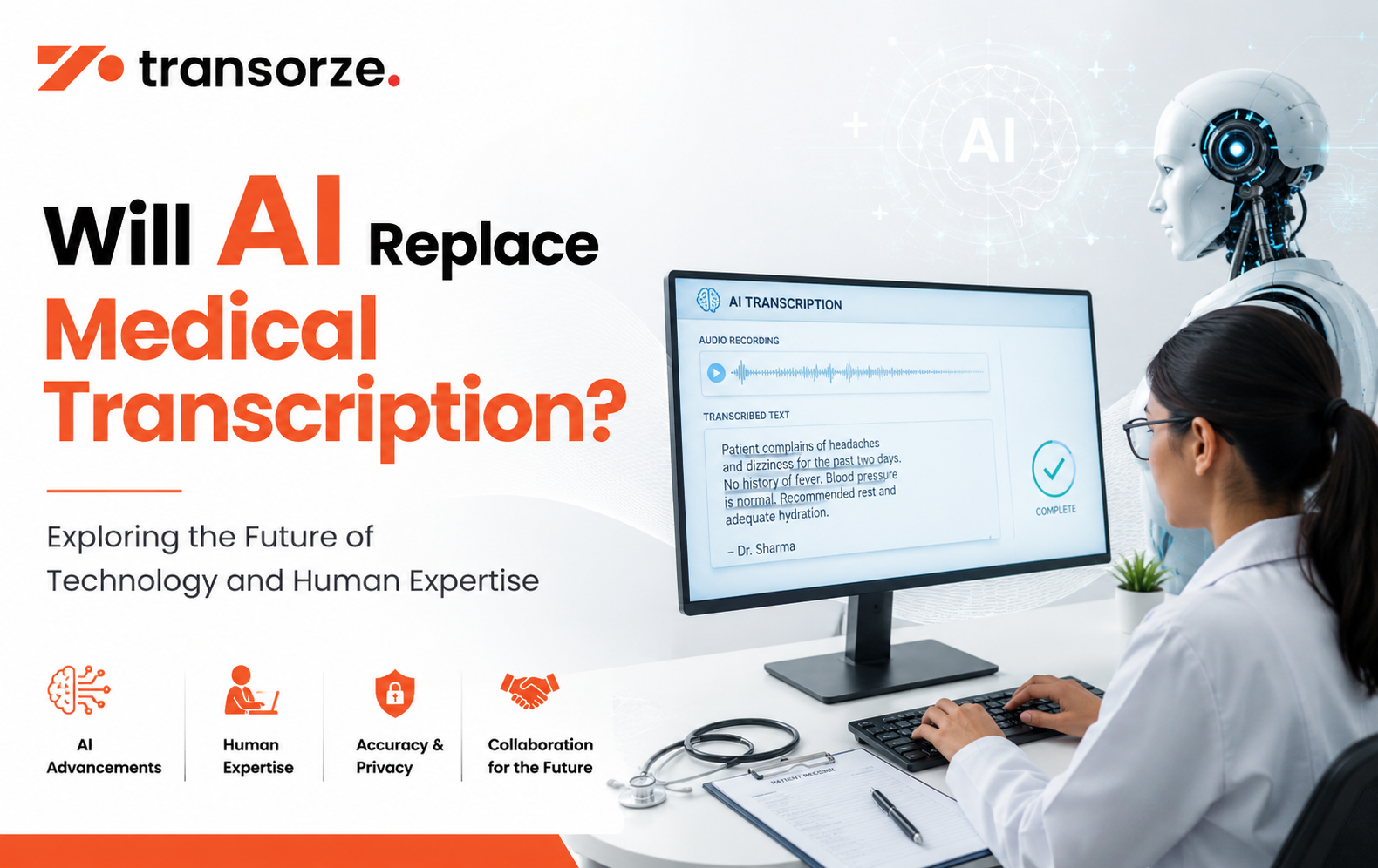 Will AI Replace Medical Transcription?